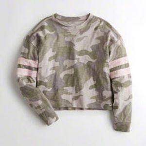 Camo  X-Small Long Sleeve
